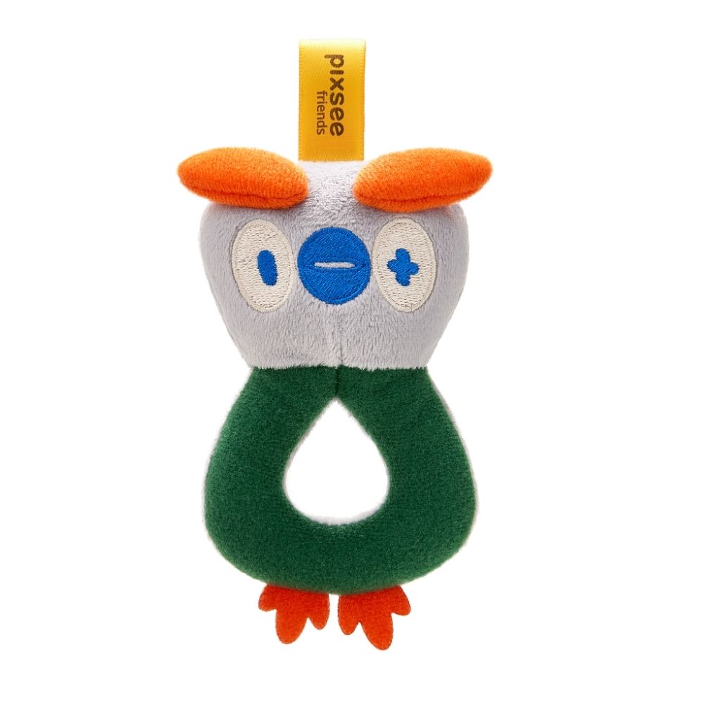 Pixsee 神奇互動夥伴 Mini Owlee 互動角色配件正面外觀